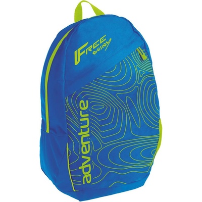 Раница Freeway Spotted синьо-жълта (25686)