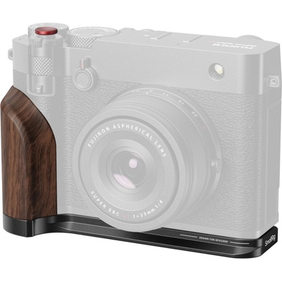 SmallRig 5266 L-montážna doska s drevenou rukoväťou pre FUJIFILM GFX100RF čierna