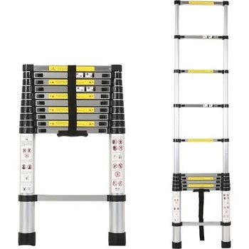 MXM Телескопична стълба - 3, 2 м, алуминий