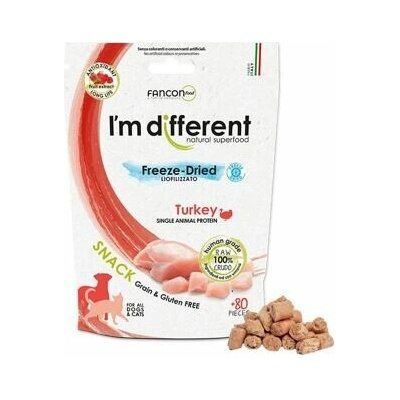 I´M DIFFERENT SNACK moriak mrazom sušená pochúťka 40 g