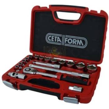 Ceta Form Комплект гедоре 1/2" 18части 10-32мм ceta form