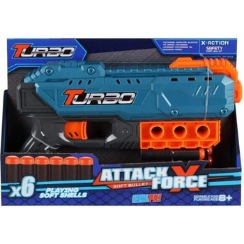 Blaster Turbo + 6 ks nábojů
