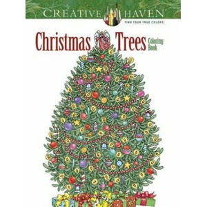 Creative Haven Christmas Trees Coloring Book | Barbara Lanza (2015)