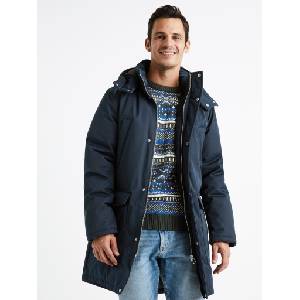 Celio Тъмносиня мъжка зимна парка Celio Cuturino Celio | Sin | МЪЖЕ | S