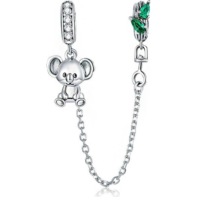 P&J Jewellery Stříbrný Bezpečnostní řetízek Koala SSB5
