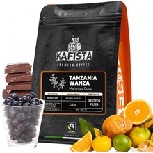 Kafista Výběrová káva Tanzania Wanza 100% Arabica Pražená v Itálii ideální pro filtr 250 g