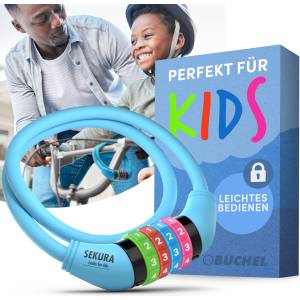Büchel Sekura Combination Lock | 65cm | blue - 60502208 (60502208)
