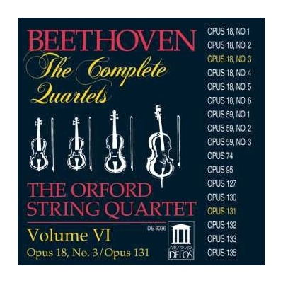 Ludwig van Beethoven - String Quartets Complete Opus 18 Volume 6 CD