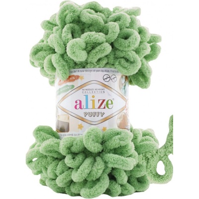 Alize Puffy 100g Farba: svetlo zelená 103