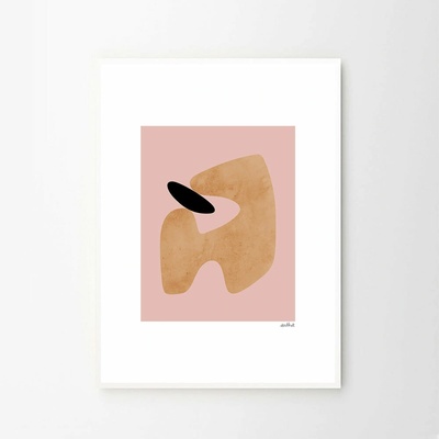 Moikka Plagát Stone by Ästhet 50x70 cm
