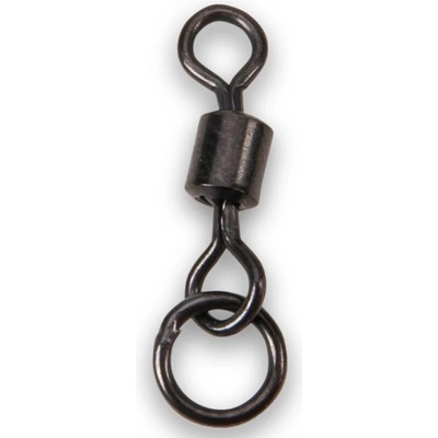 Anaconda obratlík Camou 360 ° Flex Ring Swivel 37kg veľkosť 4 10 ks