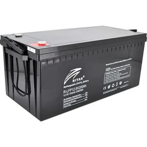 Ritar Литиево йонни батерии LFP12.8V200AH 12V / 200Ah -522/ 240 /219 mm F12/M8 RITAR (RITAR-LFP-12.8V-200AH) - xtreme