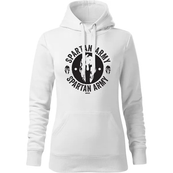 Image 1 of DRAGOWA дамски суитшърт с качулка Архелай, бял, 320г/м2 (8482)