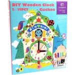 TOOKYLAND Детска игра Tooky Land - Направи сам стенен часовник (LT096) - baby