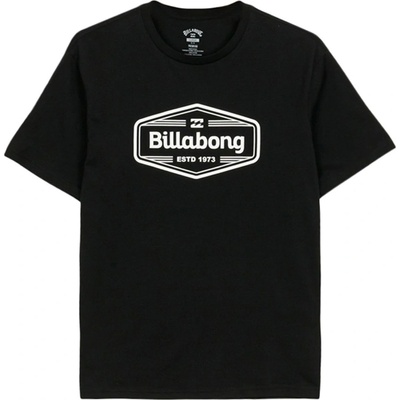 Billabong Trademark pánske tričko s krátkym rukávom black