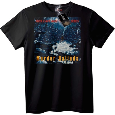 NOONEBRAND Тениска Nick Cave & The Bad Seeds Murder Ballads - M, White