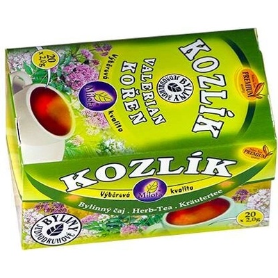 Milota Kozlík Valerian kořen 20 x 2 g