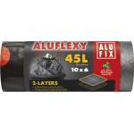 Alufix Чанта за очи alufix 45l 28 микрона алуфлексия черна 10 броя msz45aluflexyuninew (msz45aluflexyuni)
