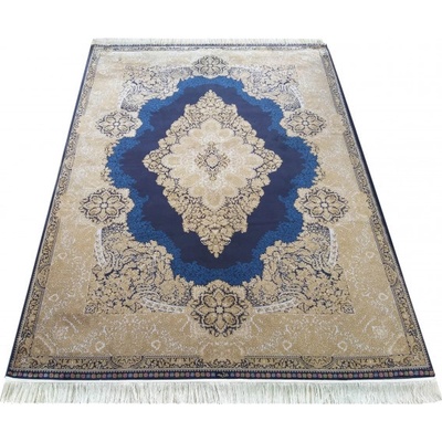 Najkoberce Qum Silk 02 modrý