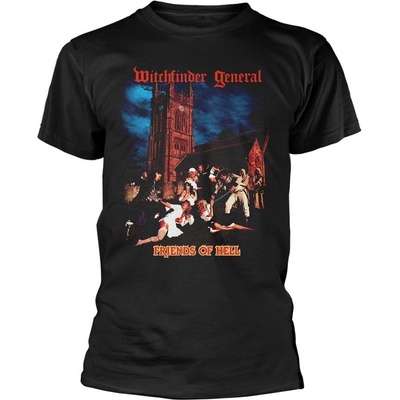 Witchfinder General tričko Friends Of Hell Black