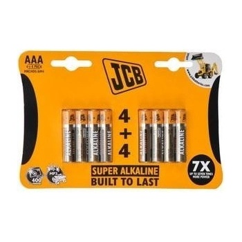 JCB Super Alkaline AAA 8ks JCB-LR03-8B
