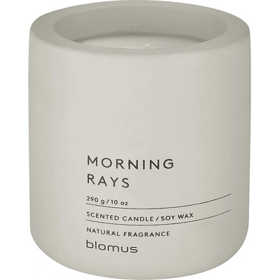Blomus (Германия) Ароматна свещ BLOMUS FRAGA с аромат Morning Rays - Ø9 х 11 см - цвят бежов (BLOMUS 69045)