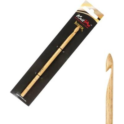 Dřevěný háček Knitpro Basix Birch 6 mm