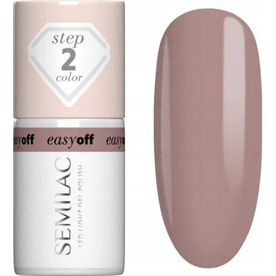 Semilac Easy Off Led Light Step 2 Lak na nehty L13 Mocha Cream