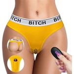 Lovetoy Вибриращи прашки с безжично дистанционно Ingen жълти