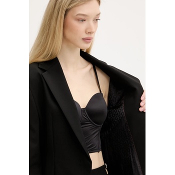 HUGO Сако hugo в черно с едно копче с изчистен дизайн 50542622 (50542622)