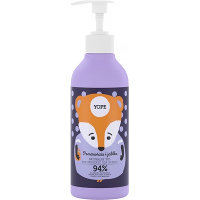 Yope sprchový gél pre deti pomaranč a jablko 400 ml