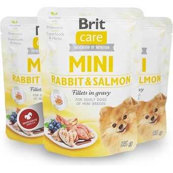 Brit Care Mini Rabbit & Salmon 6 x 85 g