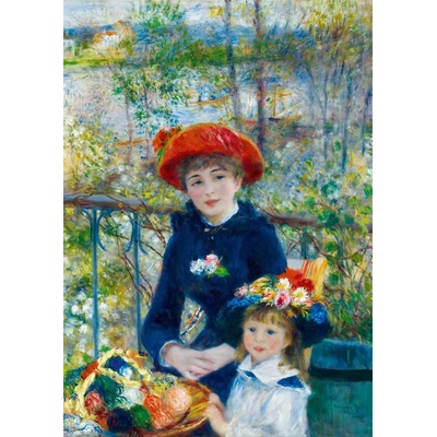 Bluebird Puzzle - Puzzle Renoir - Two Sisters (On the Terrace), 1881 - 1 000 piese