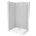 Mexen Roma Duo 90x80 cm + tray square