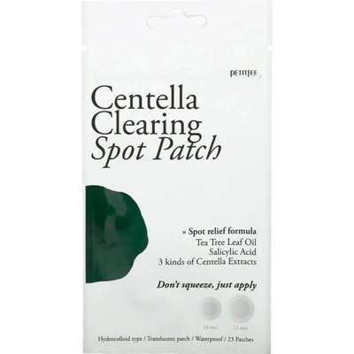 Petitfee Centella Clearing Spot Patch Liečivé náplasti na akné s Centella asiatica 23 ks