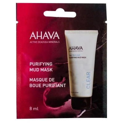 AHAVA Clear Time To Clear почистваща и детоксикираща маска с минерали 8 ml за жени