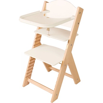 Sedees Rostoucí židlička 2v1 bílá bez obrázku