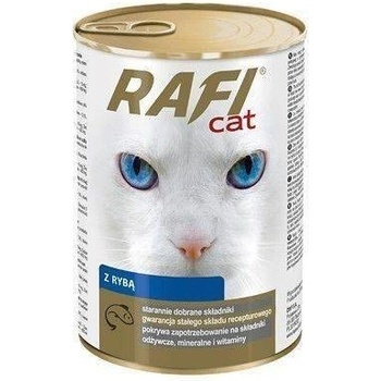 RAFI Kočičí kousky s rybou v omáčce 415 g