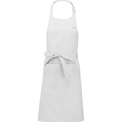 Kariban Zástěra Polycotton K890 bílá