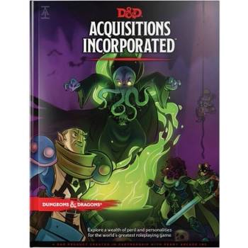 Dungeons & Dragons Acquisitions Incorporated Hc D&d Campaign Accessory Hardcover Book Wizards RPG Team Pevná vazba