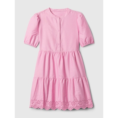 GAP Детска рокля с волани GAP GAP | Rozov | Момичешки | 160-164