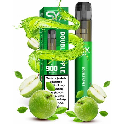 Syx Bar Double Apple 16,5 mg 900 potáhnutí – Zboží Dáma