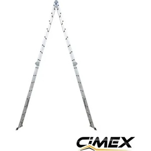 CIMEX МУЛТИФУНКЦИОНАЛНА АЛУМИНИЕВА СТЪЛБА - 9, 30 м. (4х8) (mfl9.3)