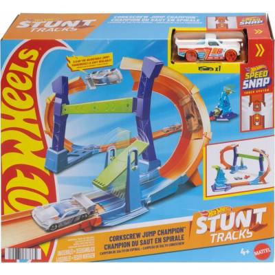 Hot Wheels Stunt Tracks Mistrovský skok smyčkou JLM91