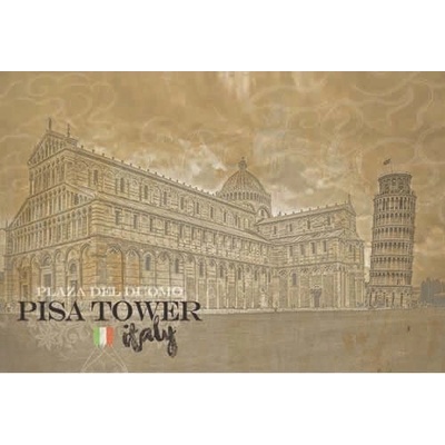 Ceduľa Torre De Pisa Tower