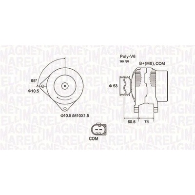 generátor MAGNETI MARELLI MQA1905