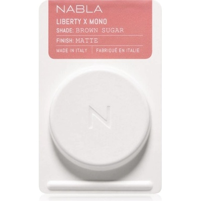 Nabla Cosmetics Liberty X Mono oční stíny Brown Sugar 1,3 g