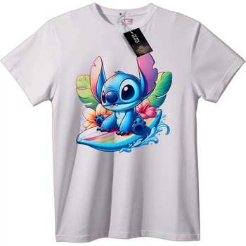 NOONEBRAND Тениска Stitch Сърфиране - XL, White