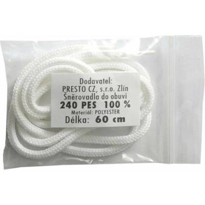 Dr. Grepl okrúhle tenké 240 PES 60 cm biele