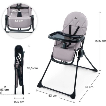 KinderKraft Binci grey